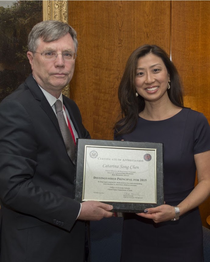 Award received by Undersecretary of State Patrick Kennedy