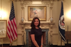At the US State Department Diplomatic Reception Rooms