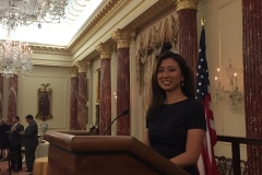 At the US State Department Diplomatic Reception Rooms